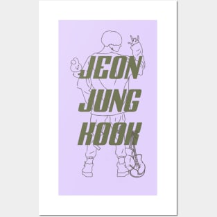 Jeon Jungkook BTS Posters and Art